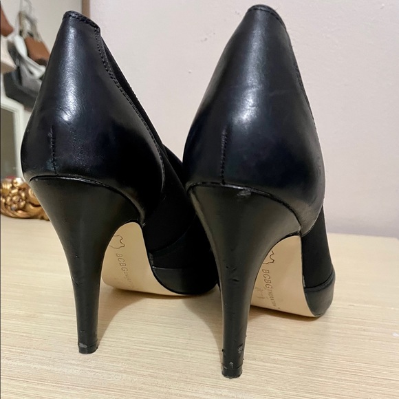 BCBGeneration ‘Cloie’ Black Leather PointyToe Boot - Picture 5 of 6